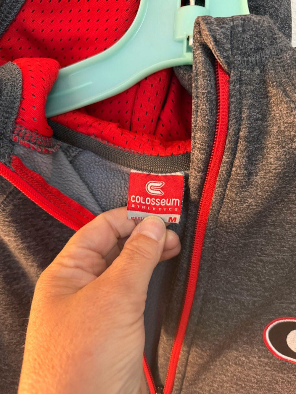 Georgia Hooded Quarter-Zip Pullover - Picture 4 of 9